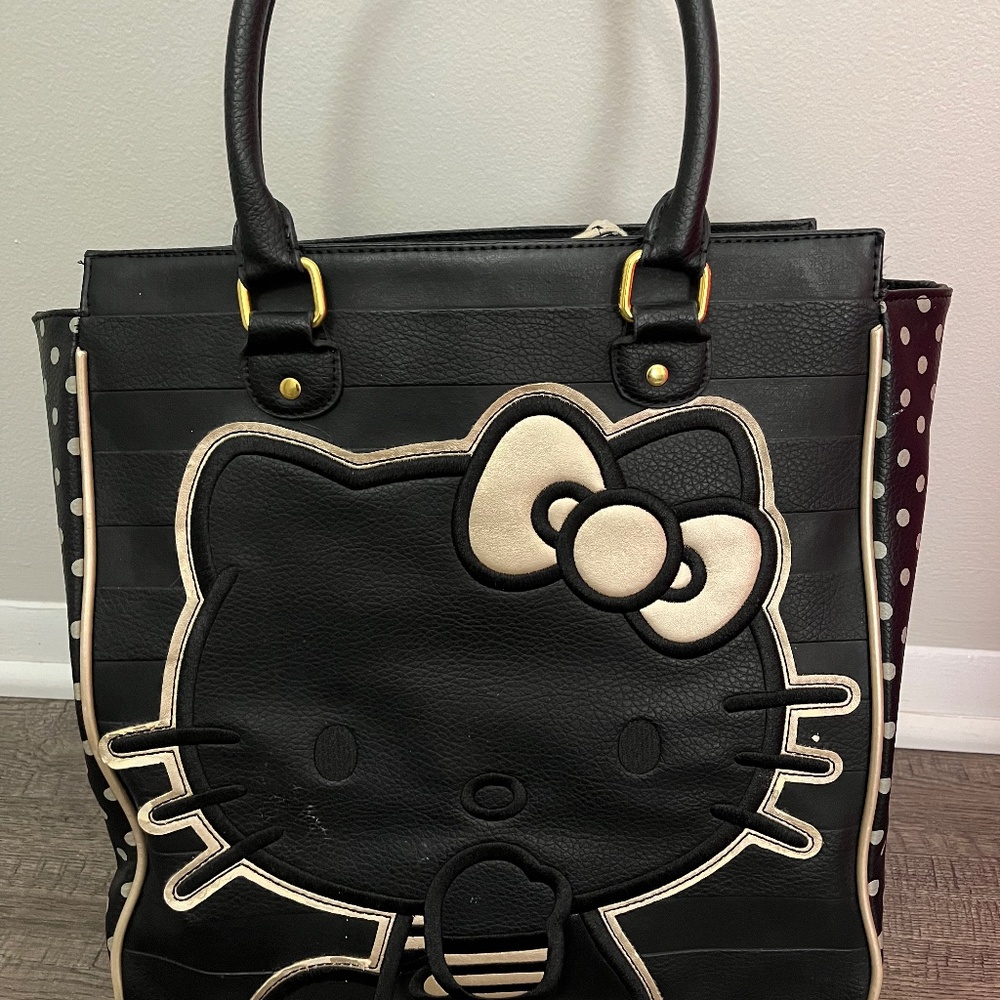 Rare Hello Kitty Faux Leather Bag